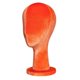 thumbnail image 5 of Cabeza Femenina Maniquí Sombrero Peluca Soporte De Exhibición Para Auriculares Gafas Sombrero De Halloween Naranja, 5 of 5