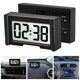 thumbnail image 1 of Reloj digital YOUNGFLY 6,3 cm para tablero de coche negro, 1 of 7