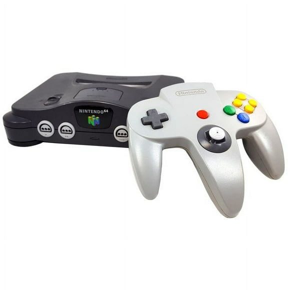 Consola Nintendo 64 + Mando y Cables (Reacondicionada)