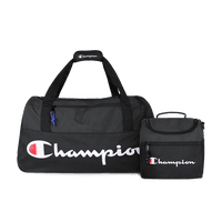 Pack Champion Bolso Atlanta 45Lts + Lonchera Oxford Negra