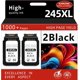 thumbnail image 1 of Cartucho de tinta KAMOINC 245XL negro - Pack de 2 de alto rendimiento, 1 of 7