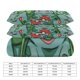 thumbnail image 2 of Bulb_asaur Print Bedding Set Pattern Duvet Cove Set 3 Pieces 1 Quilt Cover And 2 Pillowcases for Women Men Teens, 2 of 5