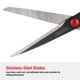 thumbnail image 3 of Tijeras SINGER 21 cm Rojo y Blanco - Paquete de 1, 3 of 8