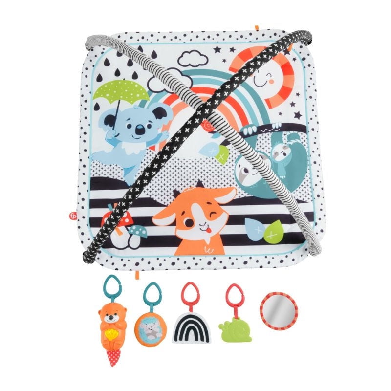 Fisher Price - Gimnasio Para Bebés Gimnasio Musical 3 En 1 Multicolor