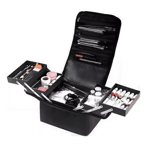 Master Prox - Maleta Tela Portátil Para Maquillaje Manicure Cosmetologia
