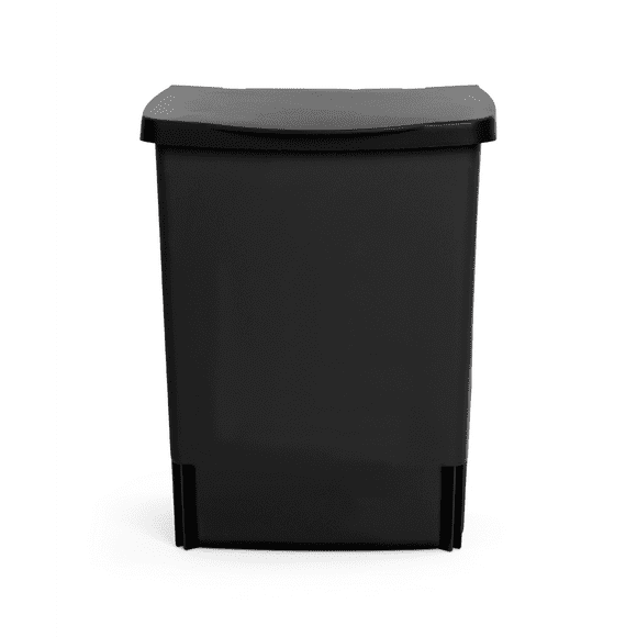 Basurero Con Soporte Para Puerta 10 Lt Black