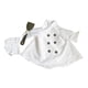 thumbnail image 3 of Porche Ganso Chef Traje Arte Decoración Charm Tela Decorativa Para Fiesta Blanco, 3 of 5