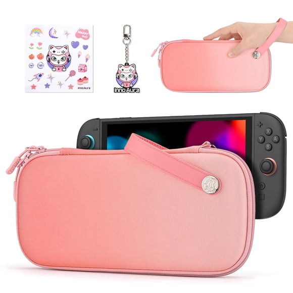 Funda delgada IA innoAura para Switch 2, rosa