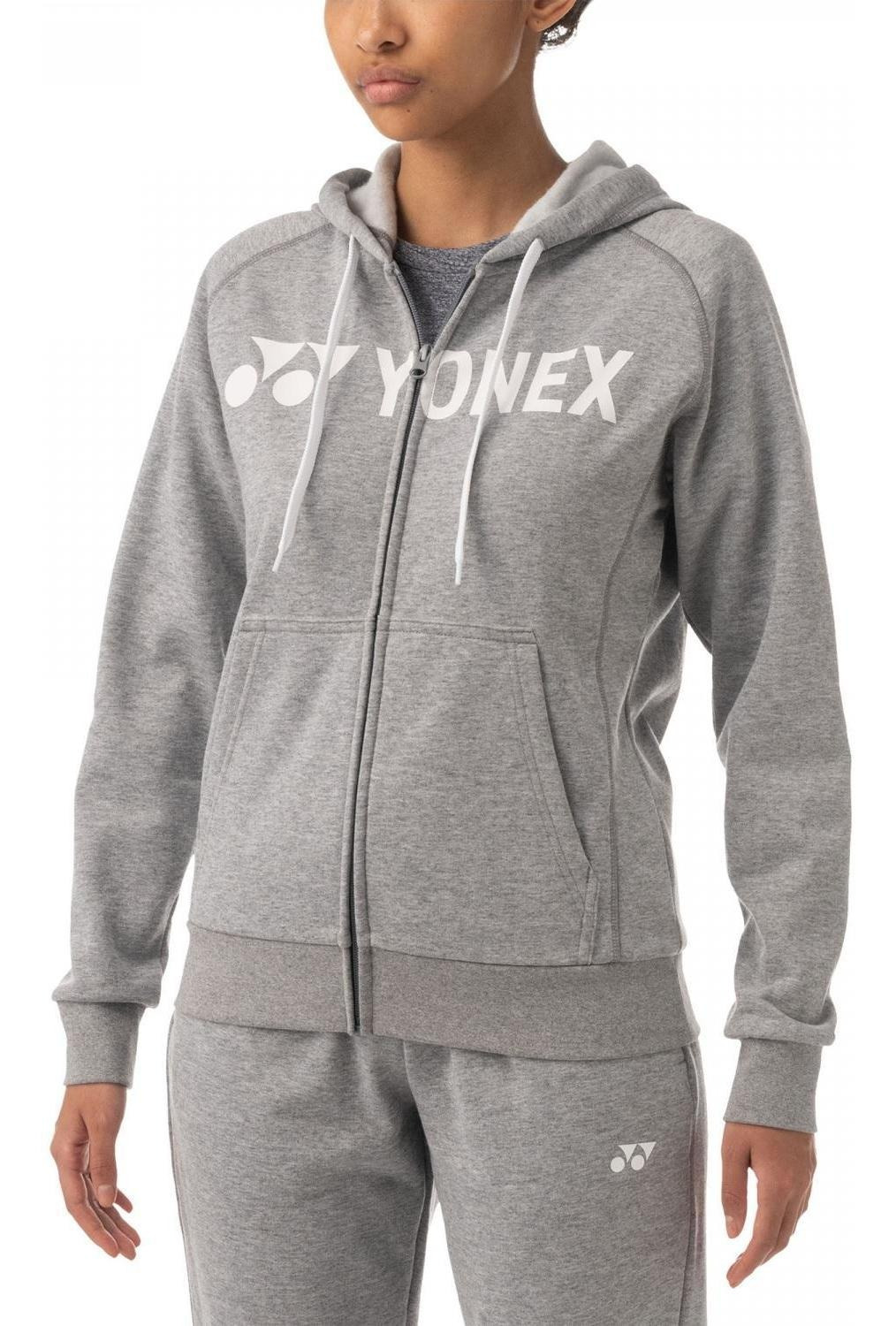 Yonex - Poleron Hoodie 0018 Gris Mujer