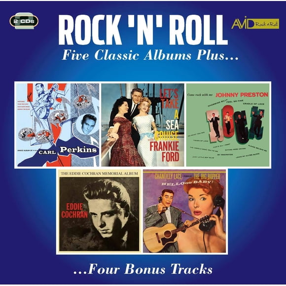 Álbum de música Avid Rock N Roll 5 LPs Classic Dance