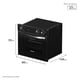 thumbnail image 3 of Horno Empotrable F 1060N A Negro 66 Litros, 3 of 8
