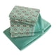 thumbnail image 1 of Juego de Sábanas Estampado Polar Térmico Chantilly 1.5 Plazas verde, 1 of 5