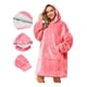 thumbnail image 3 of Maxi Poleron Sherpa Bata Manta Capucha. Frazada Invierno, 3 of 3