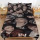 thumbnail image 1 of Stray Kids Bedding Set Duvet Cover Comfortable and Lightweight Cartoon Bedding 3 Piece Bed Set, 1 of 5