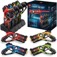 Laser Tag Blasters Best Choice Products, Juego De 4 Unidades Recargables