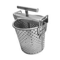 Bothyi - Exprimidor Manual Barril Prensa Con Mango Para Zumo Queso Sidra Aceite De Oliva 15 Cmx14 Cm