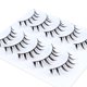 thumbnail image 5 of Pestañas postizas Emotao, estilo manga, cosplay, estilo japonés, 5 pares, 5 of 6
