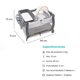 thumbnail image 5 of Cuna Pack and Play Care Suite Bassinet Playard Wells Graco, 5 of 5