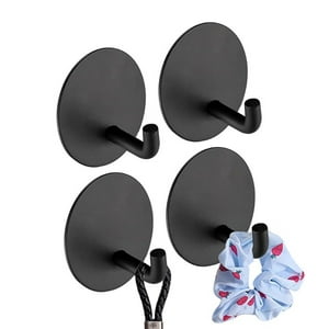 Ganchos Adhesivos Impermeables De Acero Inoxidable 4 Uds