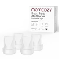 Momcozy Accesorios De Repuesto Para Extractor De Leche Mobile Style | M6, Válvula De Pico De Pato, 4 Piezas