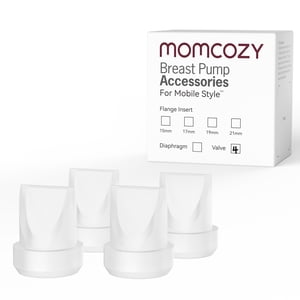 Momcozy Accesorios De Repuesto Para Extractor De Leche Mobile Style | M6, Válvula De Pico De Pato, 4 Piezas