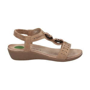 Sandalia Mujer Camel Camila Police