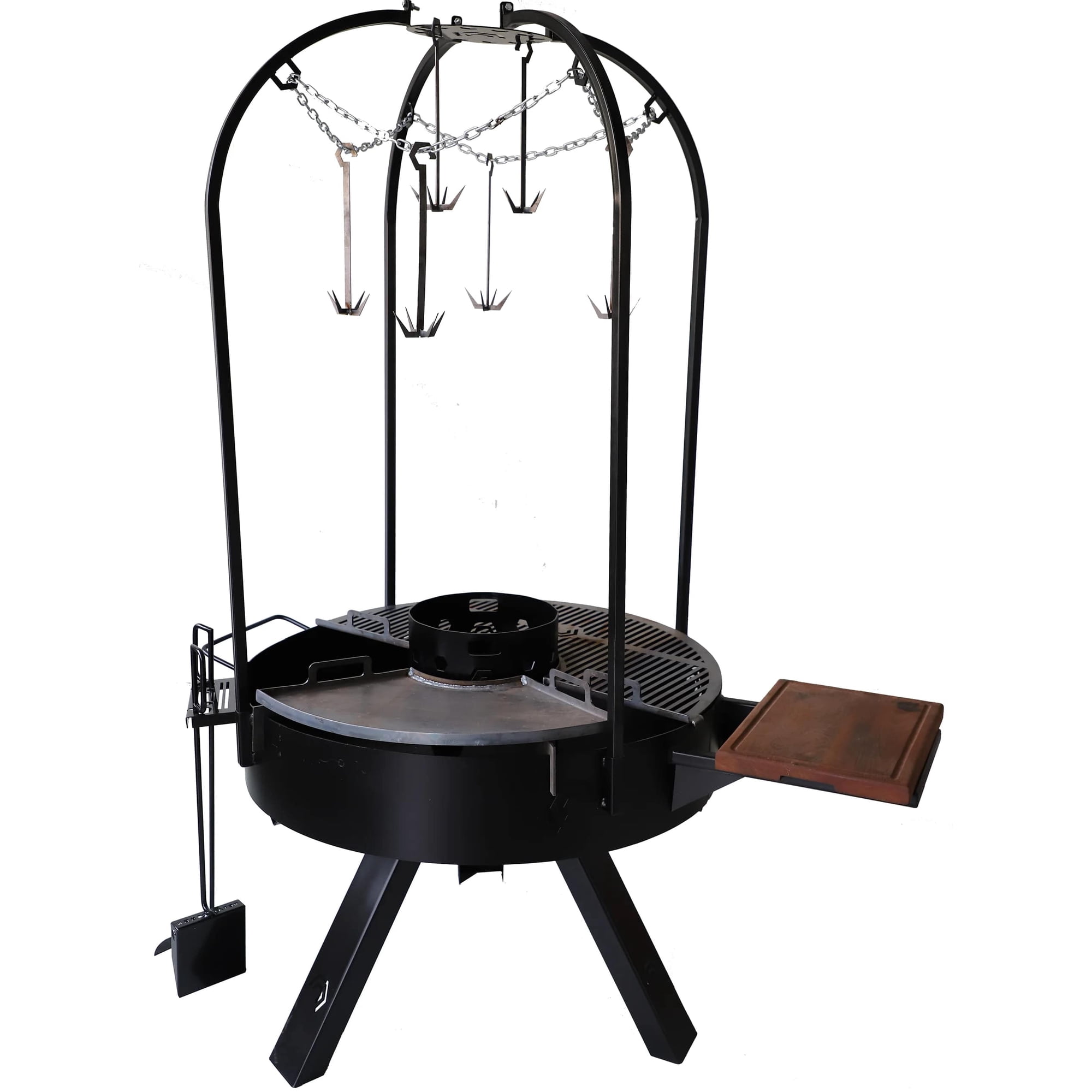 Metal Dsgn - Parrilla Redonda Grande Multifuncional