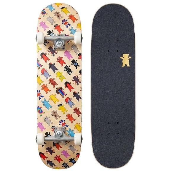 Tabla Skate Completa Rolling Deep 8.0'' Grizzly Griptape