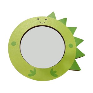 Magideal - Material De Tablero Ocupado, Accesorios De Bricolaje, Juguetes De Educación Temprana, Tablero Sensorial Suave, Piezas De Juguete Para Actividades De , Espejo Verde