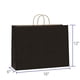 thumbnail image 2 of Bolsa De Papel Kraft Paper 16 X 6 X 12 Pulgadas 100 Unidades Color Negro, 2 of 5