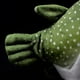 thumbnail image 2 of Peluche de peluche con forma de pez globo, 18 cm, verde, para niños, 2 of 3