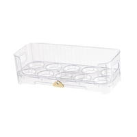 Bothyi - Porta Huevos Apilable Para Refrigerador, Dispensador De Huevos Para Organizador De Cocina, Armario Transparente