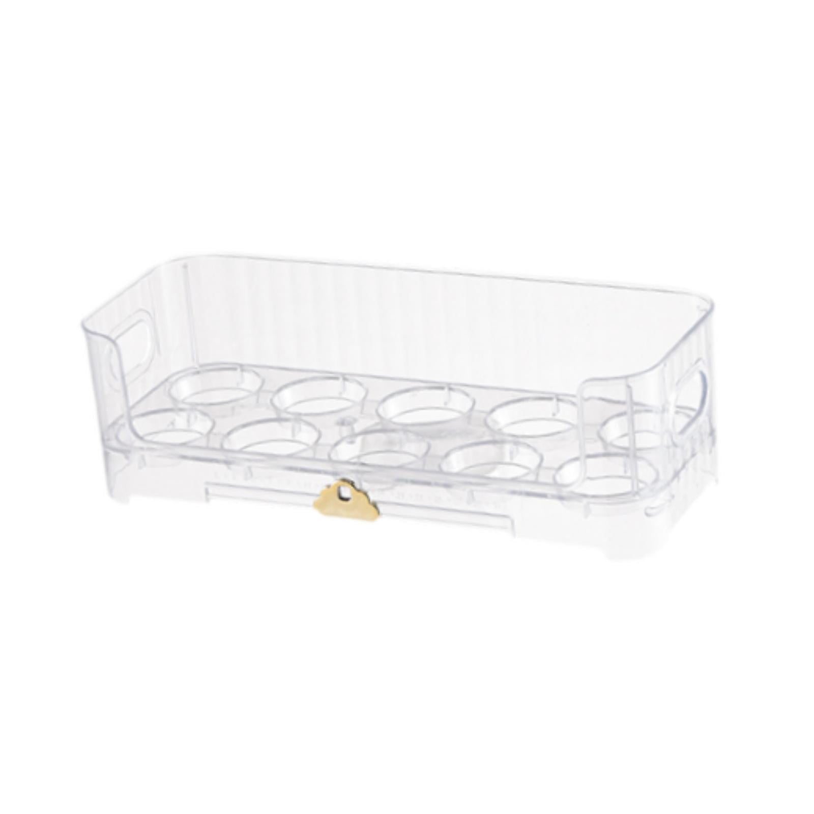Bothyi - Porta Huevos Apilable Para Refrigerador, Dispensador De Huevos Para Organizador De Cocina, Armario Transparente