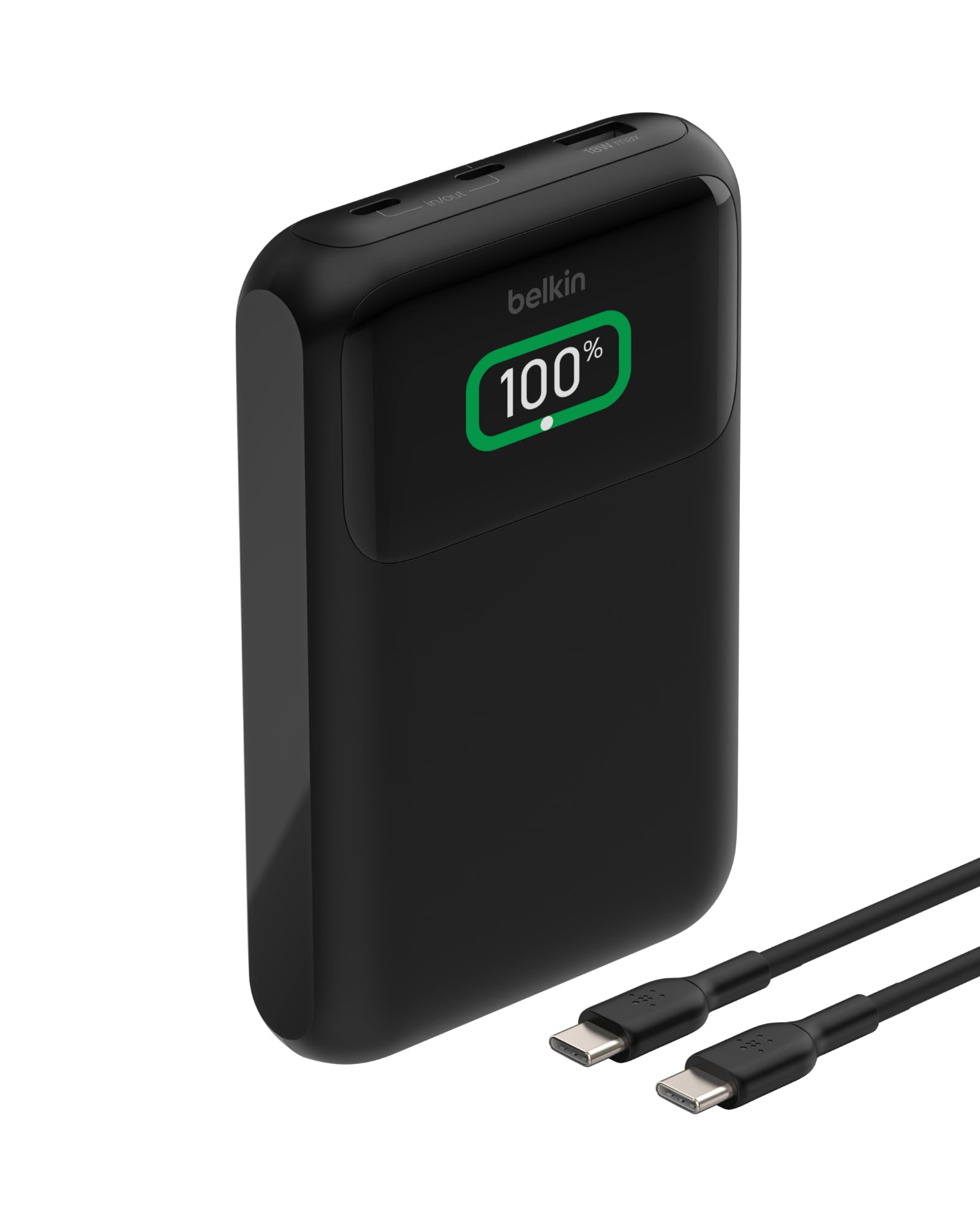 Batería Externa Belkin Boostcharge 20K, 3 Puertos Y 65 W Con Usb-C Y Usb-A
