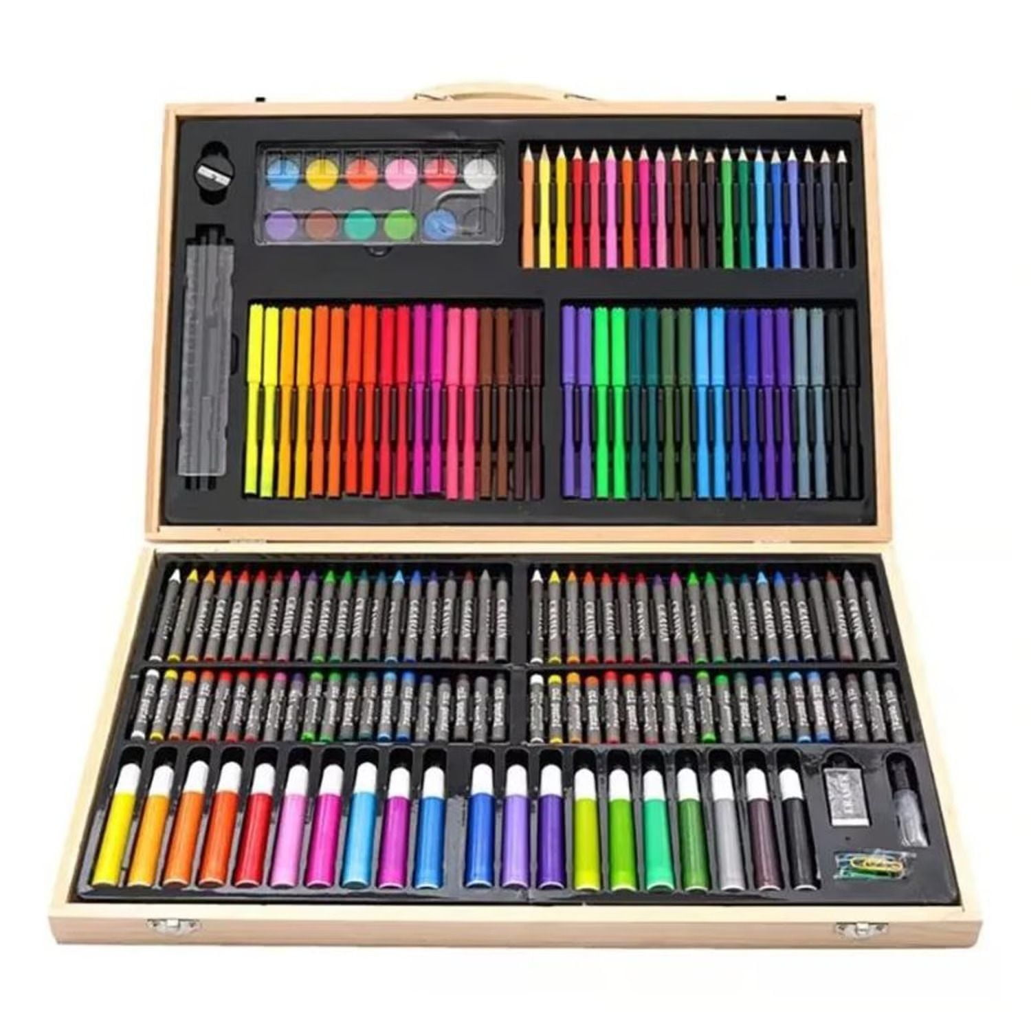 Jugueteria Estelar - Set De Arte 180 Piezas Lápices Para Colorear