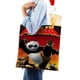 thumbnail image 4 of Kung Fu Panda Bolso de tela con estampado de lienzo para mujer, bolsa de compras reutilizable y estética, con cremallera interior, regalo para mujer, 35 × 40 cm., 4 of 6