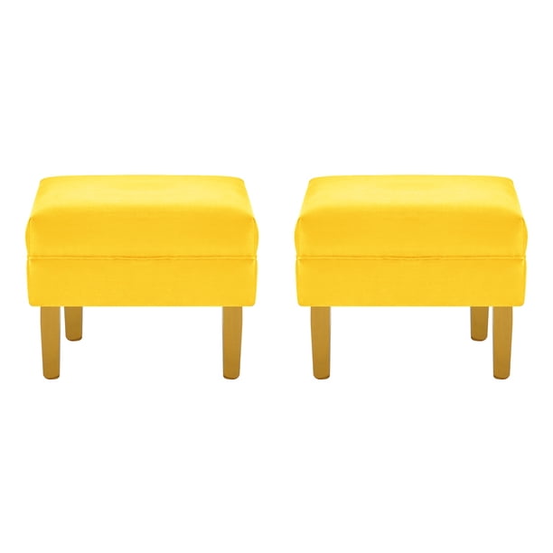 Set Pouf Sky 1c Felpa 01 Amarillo