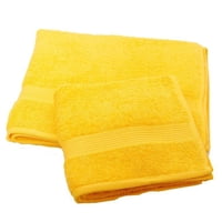 Masel - Set 2 Toallas Florentino Amarillo- 100% Algodon