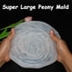 thumbnail image 3 of Molde de silicona Kackaidi 17 cm Flor de peonía - 1 unidad, 3 of 7