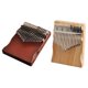 thumbnail image 5 of 2x Kalimba Thumb Piano 17 Keys Instrumentos Musicales, Finger Piano Gifts Coffee, 5 of 5
