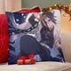thumbnail image 4 of Kochou Shinobu Fundas de almohada de terciopelo con tema, regalos de funda de almohada, decoración para el hogar, cojín de lanzar, regalo de cumpleaños para fans y parejas.61*61cm., 4 of 6
