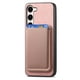 thumbnail image 2 of Funda de Cuero Magnética con Tarjetero para Samsung Galaxy S23 FE Cubierta Delgada Rosa, 2 of 5