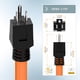 thumbnail image 2 of Cable de alimentación Plugrand 32 cm 12‑AWG 5‑15P a L5‑20R, 2 of 7