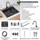 thumbnail image 4 of Lavaplatos De Cocina Empotrable 50x45cm Acero inoxidable 304, 3 mm Con Accesorios, 4 of 8