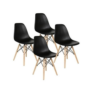 Klik Muebles - Pack De 4 Sillas Eames Negra