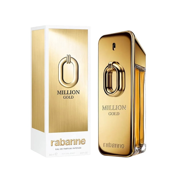 Perfume Paco Rabanne Million Gold Intense 6.8 onzas 200 mililitros EDP para hombre