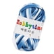 thumbnail image 2 of Hilo Elástico Para Camisetas, Hilo Grueso Para Crochet, Para Camas De Mascotas, Bolsos, Alfombras, Blanco Y Azul., 2 of 3