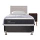 thumbnail image 1 of Cama Box Spring Ortopedic B5 1.5 Plazas + Set Tigris + Textil, 1 of 4