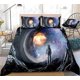 thumbnail image 1 of Astronaut Outer Space Quilt Duvet Cover Set Bedroom Decor Children Bedspread3-Piece Bedding Set, 1 of 5