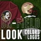 thumbnail image 4 of Conjunto de uniforme de fútbol Franklin Sports NCAA Florida State, 4 of 8